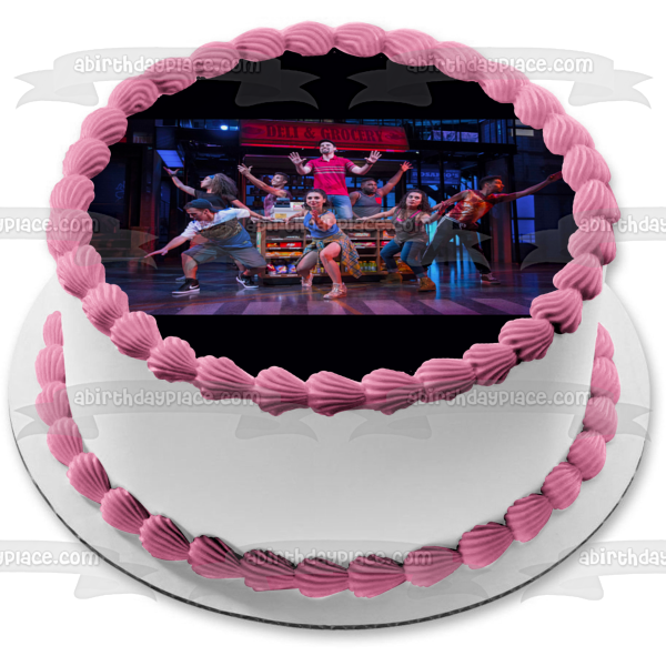 In the Heights Nina Vanessa Usnavi De La Vega Imagen comestible para decoración de tarta ABPID54708 