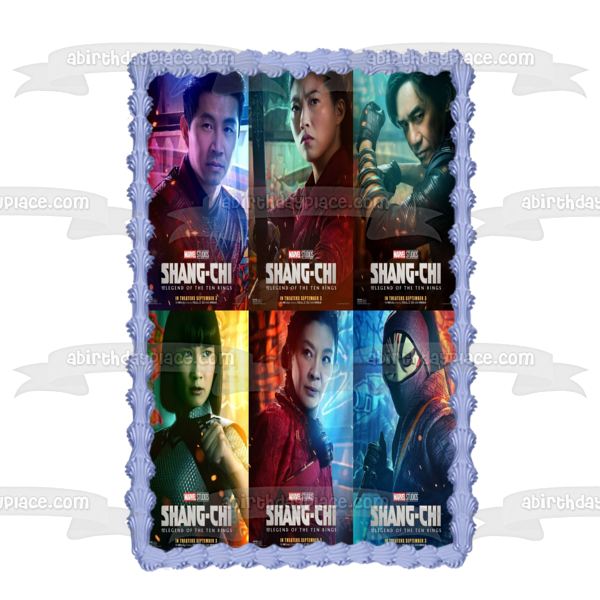 Shang-Chi y la leyenda de los diez anillos Katy Leiko Ku Mandarin Edible Cake Topper Imagen ABPID54714 