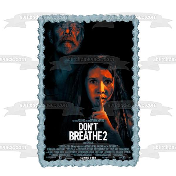 Don't Breathe 2 Movie Poster Norman Nordstrom Edible Cake Topper Image ABPID54777