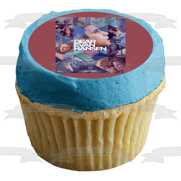 Dear Evan Hansen Movie Poster Edible Cake Topper Image ABPID54704