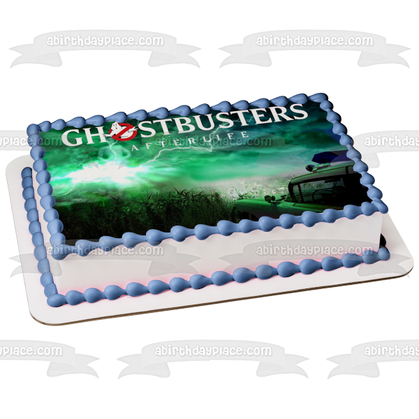 Decorating a Cake with Ghostbusters Edible Cake Images - Edible Cake Image  (ECI)