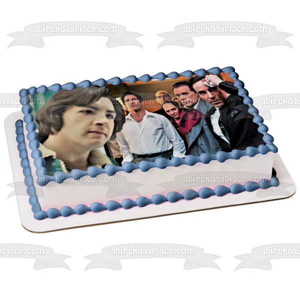 The Many Saints of Newark Tony Soprano Johnny Boy Hollywood Diaz Edible Cake Topper Image ABPID54785