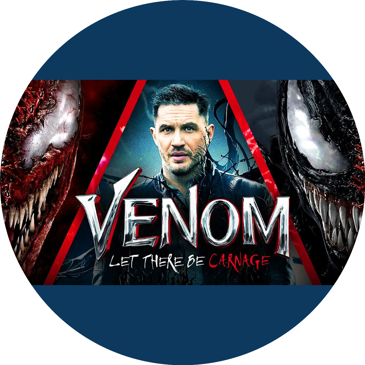 Venom: Let There Be Carnage Eddie Brock Edible Cake Topper Image ABPID54686