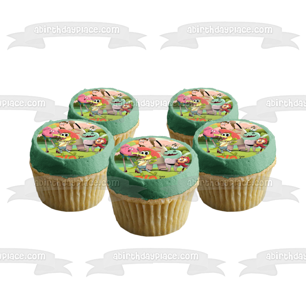 Arlo the Alligator Boy Movie Poster Furlecia Alia Bertie Teeny Tiny Tony Edible Cake Topper Image ABPID54872