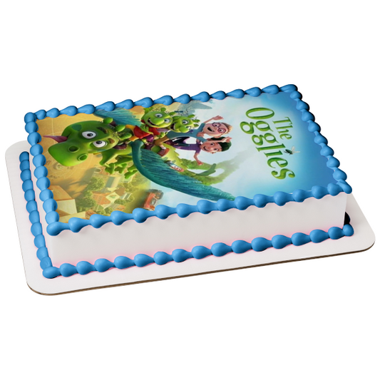 Welcome to Smellville Max the Ogglies Edible Cake Topper Image ABPID54877