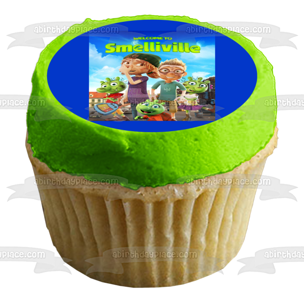 Bienvenido a Smellville Max the Ogglies Imagen comestible para decoración de tarta ABPID54878 