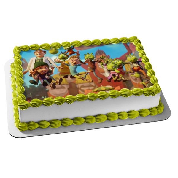 Welcome to Smellville Max the Ogglies Edible Cake Topper Image ABPID54879