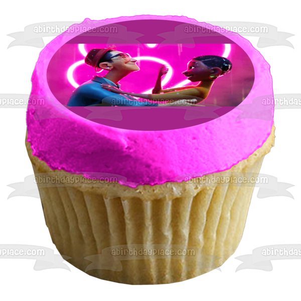 Us Again Art Dot Edible Cake Topper Image ABPID54888