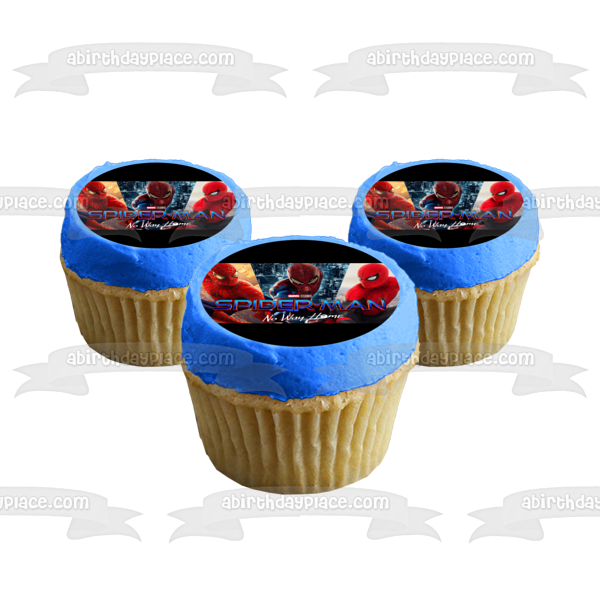 Spider-Man: No Way Home Edible Cake Topper Image ABPID54825