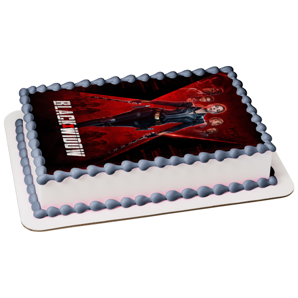 Black Widow White Widow Iron Maiden Red Guardian Edible Cake Topper Image ABPID54829