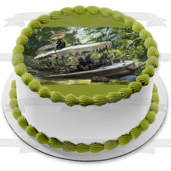 Jungle Cruise Monkeys Edible Cake Topper Image ABPID54842