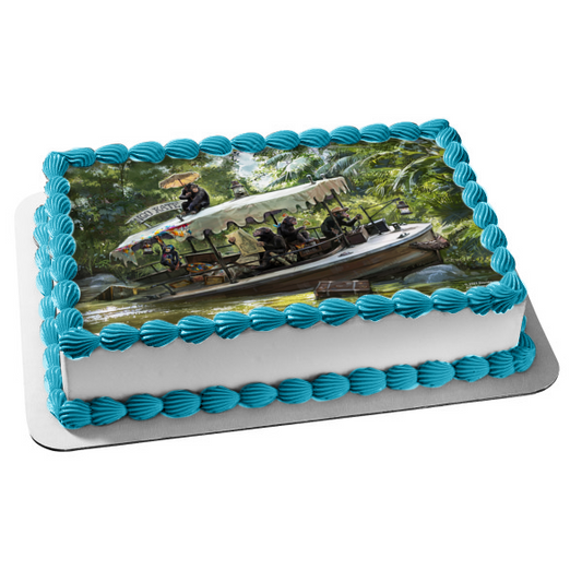 Jungle Cruise Monkeys Edible Cake Topper Image ABPID54842