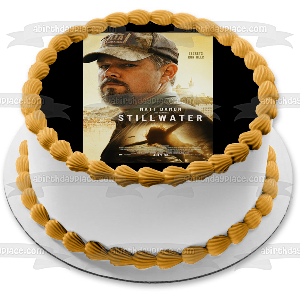 Stillwater Movie Poster Bill Baker Edible Cake Topper Image ABPID54845