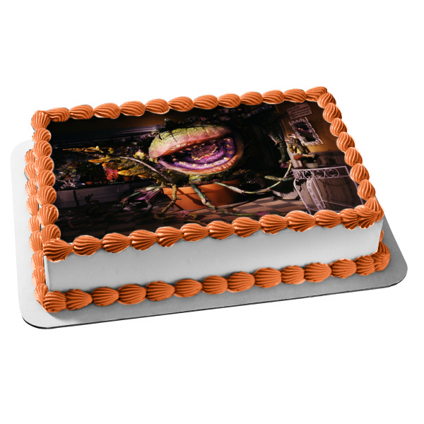 Little Shop of Horrors Audrey II Edible Cake Topper Image ABPID55017