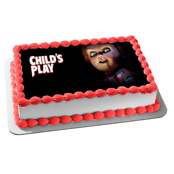 Child's Play Chuckie Edible Cake Topper Image ABPID55030