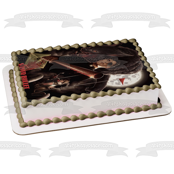 Silver Bullet Reverend Lowe Marty Coslaw Werewolf Edible Cake Topper Image ABPID54963