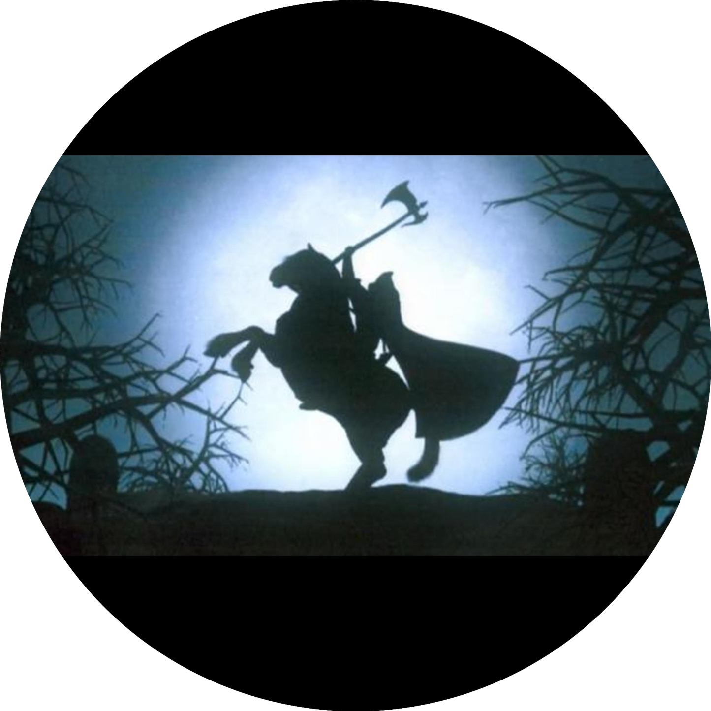 Sleepy Hollow Headless Horseman Edible Cake Topper Image ABPID55031