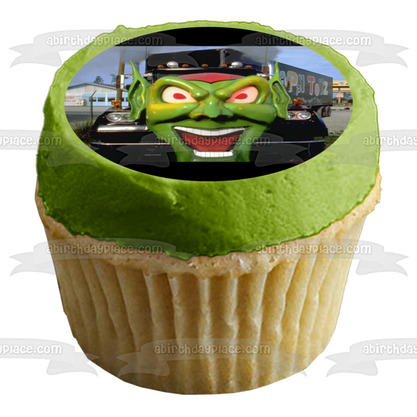 Maximum Overdrive The Happy Toyz Truck Edible Cake Topper Image ABPID54965