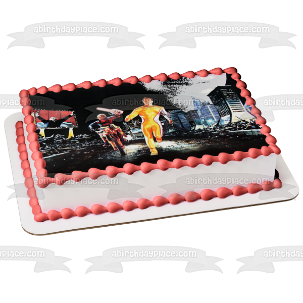 The Running Man Ben Richards Edible Cake Topper Image ABPID54966