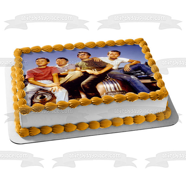 Stand by Me Teddy Vern Chris Gordie Edible Cake Topper Image ABPID54967