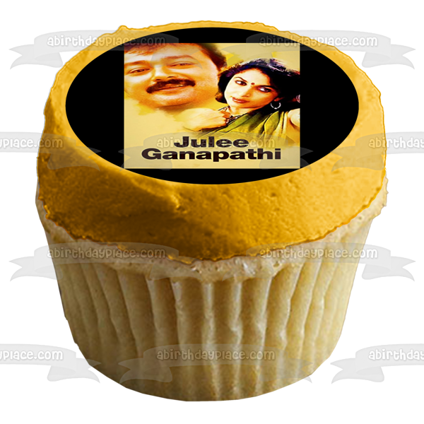 Julie Ganapathi Saritha Edible Cake Topper Image ABPID54974