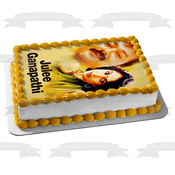 Julie Ganapathi Saritha Edible Cake Topper Image ABPID54974