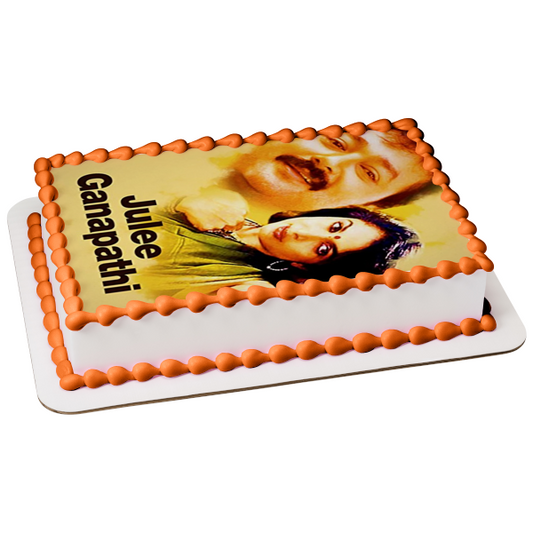 Julie Ganapathi Saritha Edible Cake Topper Image ABPID54974