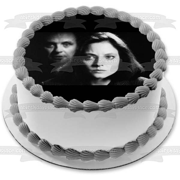 Silence of the Lambs Clarice Hannibal Lector Edible Cake Topper Image ABPID55040