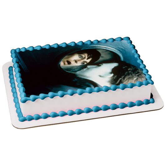 Imagen comestible para tarta de Halloween Michael Myers Laurie Strode ABPID54947 