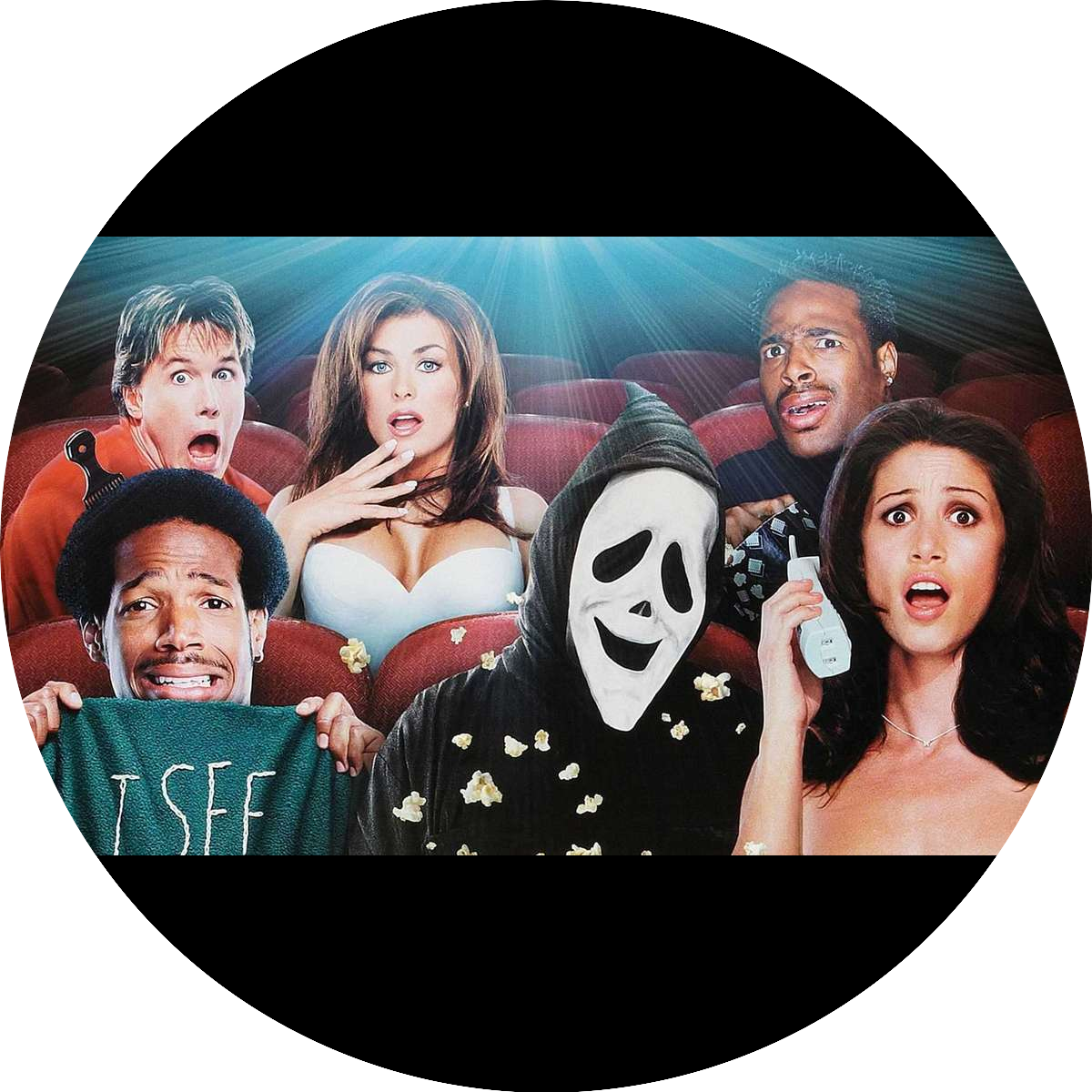 Scary Movie Shorty Buffy Edible Cake Topper Image ABPID55052