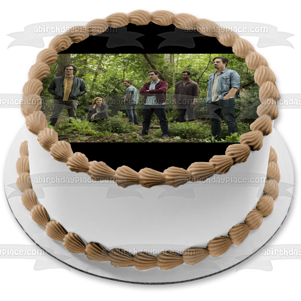 It Chapter 2 Beverly Richie Eddie Stanley Bill Ben Mike Edible Cake Topper Image ABPID55004