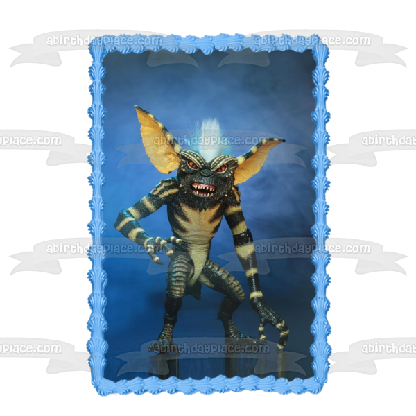 The Gremlins Stripe Edible Cake Topper Image ABPID55025