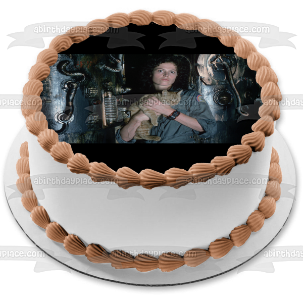 Alien Ellen Ripley Edible Cake Topper Image ABPID55014