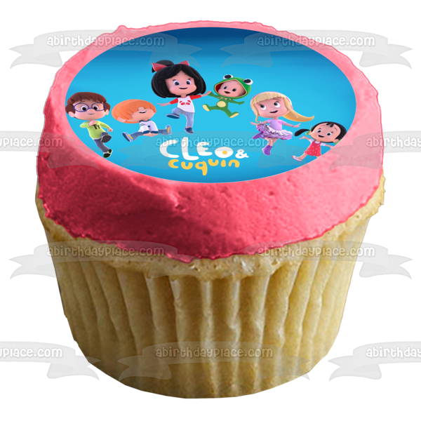 Cleo & Cuquin Cleo Cuquin Tete Pelusin Colitas Maripi Edible Cake Topper Image or Strips ABPID54087