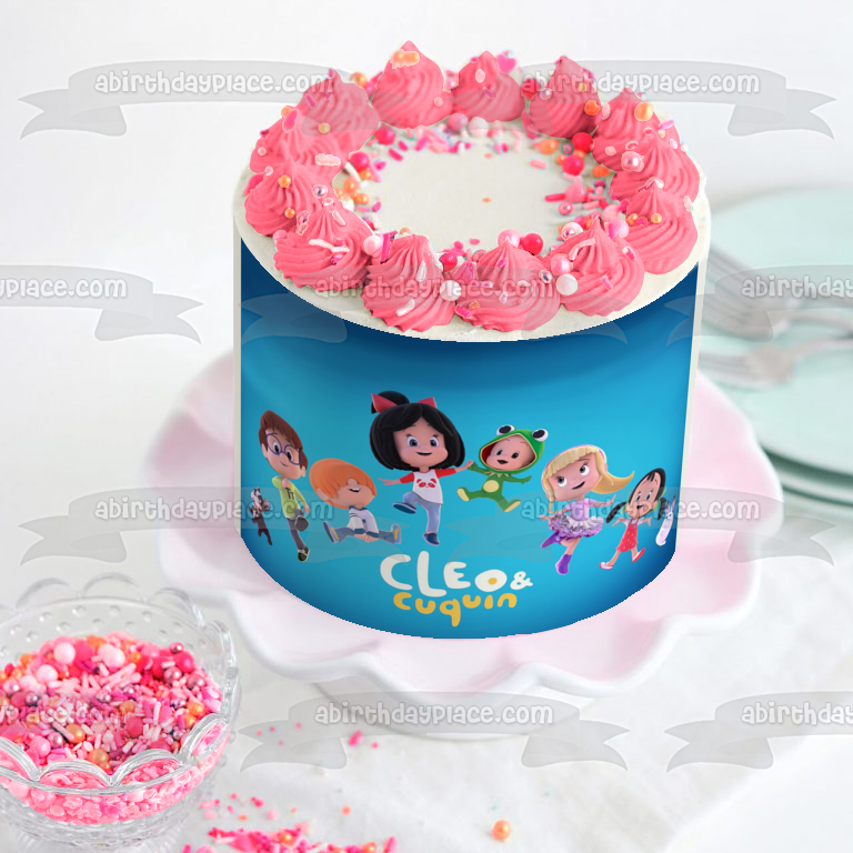 Cleo & Cuquin Cleo Cuquin Tete Pelusin Colitas Maripi Edible Cake Topper Image or Strips ABPID54087