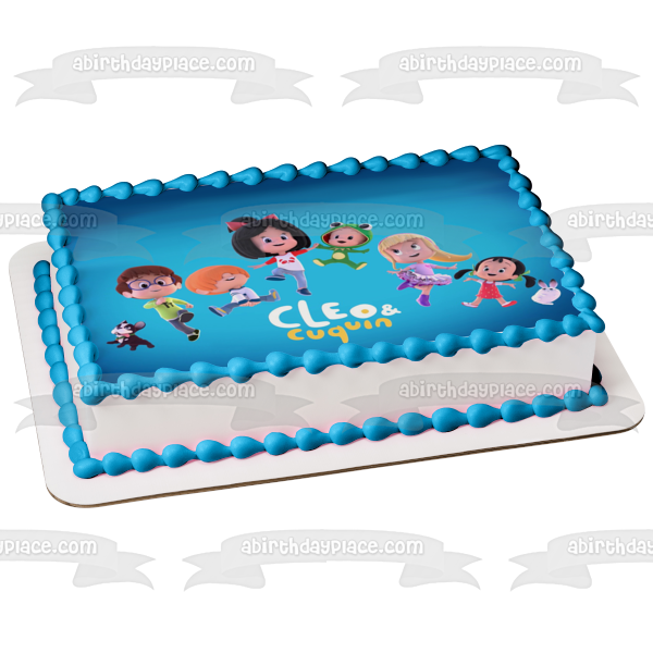 Cleo & Cuquin Cleo Cuquin Tete Pelusin Colitas Maripi Edible Cake Topper Image or Strips ABPID54087