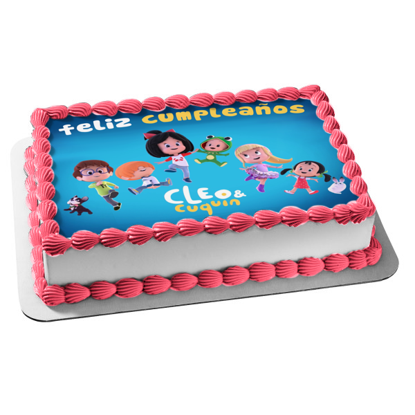 Cleo & Cuquin Cleo Cuquin Tete Pelusin Colitas Maripi Edible Cake Topper Image or Strips ABPID54087