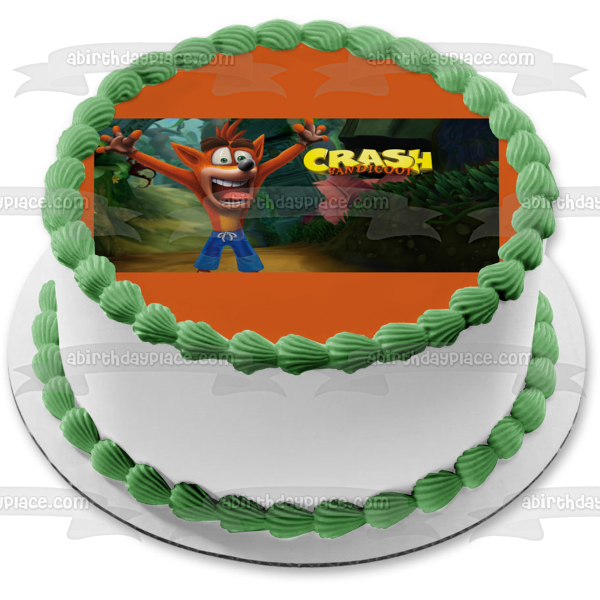 Crash Bandicoot Insane Trilogy Remaster Plus Edible Cake Topper Image – A Birthday Place