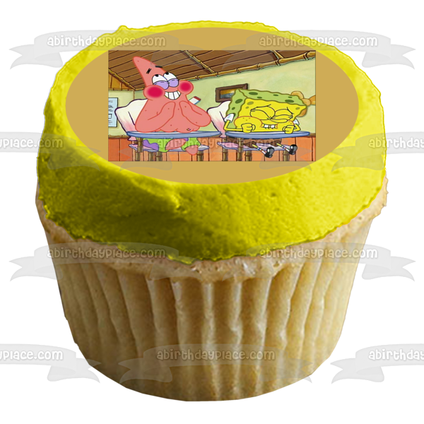 Imagen comestible para tarta de Bob Esponja, Patricio Estrella, parte inferior del bikini, ABPID00130 