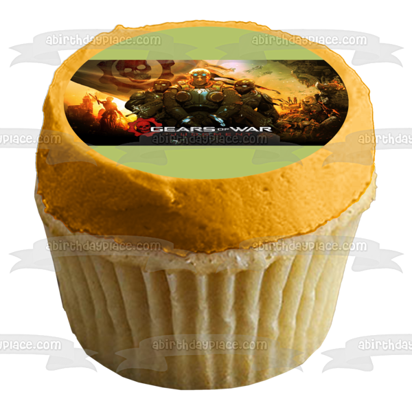 Gears of War Judgement Edible Cake Topper Image ABPID00176