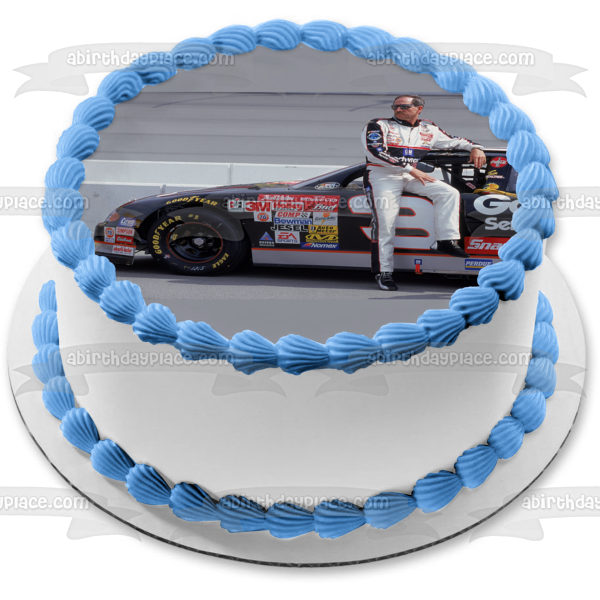 Imagen comestible para tarta de Ralph Dale Earnhardt Sr. Goodyear Nascar ABPID00177 