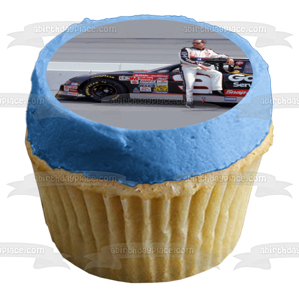 Imagen comestible para tarta de Ralph Dale Earnhardt Sr. Goodyear Nascar ABPID00177 