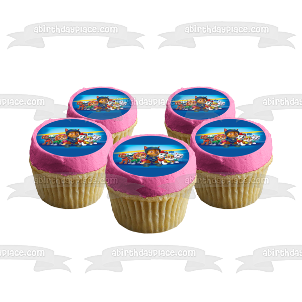 Paw Patrol Marshall Rocky Rubble Skye #2 Imagen comestible para decoración de tarta ABPID00179 