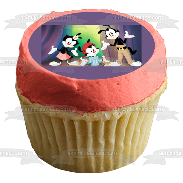 Animaniacs Wakko Warner Dot Warner Yakko Warner Edible Cake Topper Image ABPID00213