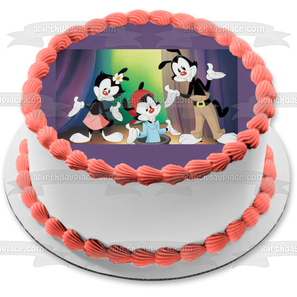 Animaniacs Wakko Warner Dot Warner Yakko Warner Edible Cake Topper Image ABPID00213