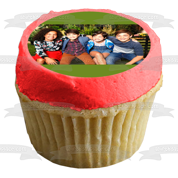 Andi Mack Cyrus Goodman Buffy Driscoll Jonah Beck Decoración comestible para tarta imagen ABPID00267 