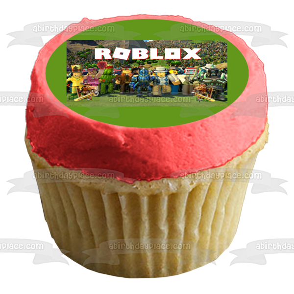 Roblox Assorted Characters and Skins Edible Cake Topper Image ABPID00287