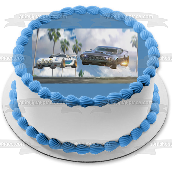 Imagen comestible para tarta de Fast and Furious Spy Racers Cars Jumping ABPID00298 