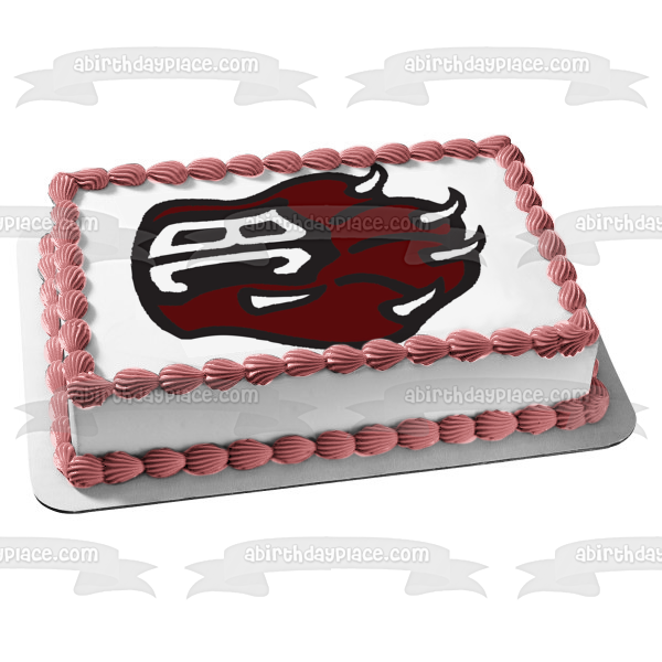 Imagen comestible para decoración de tarta con el logotipo de Brookland Cayce High School Bearcats ABPID00370 