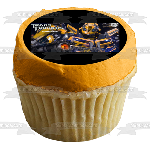 Transformers Dark of the Moon Bumblebee Autobots Edible Cake Topper Image ABPID00421